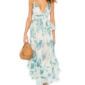 Rococo Sand echo maxi dress